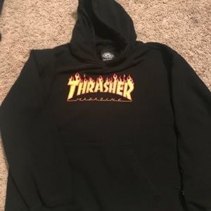 Men’s size small thrasher hoodie (worn twice)